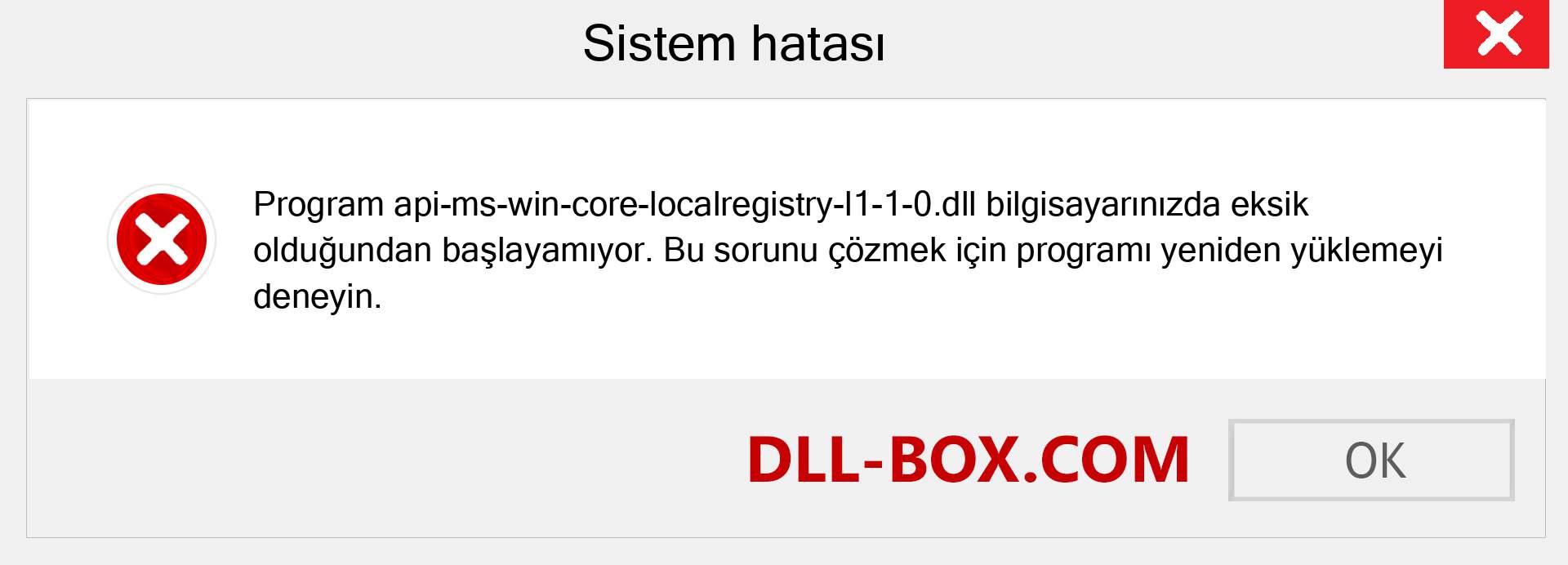 api-ms-win-core-localregistry-l1-1-0.dll dosyası eksik mi? Windows 7, 8, 10 için İndirin - Windows'ta api-ms-win-core-localregistry-l1-1-0 dll Eksik Hatasını Düzeltin, fotoğraflar, resimler